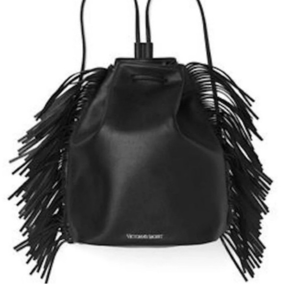 NWOT Victoria’s Secret Limited Edition Fringe Backpack/ Purse - Picture 5 of 10